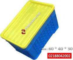 جعبه پلاستیکی صنعتی دردار 830