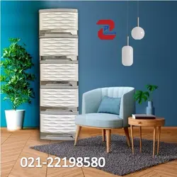 فایل پلاستیکی 5 کشویی
