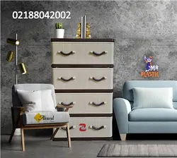 فایل پلاستیکی حصیری 4طبقه