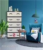 فایل پلاستیکی حصیری 5کشو