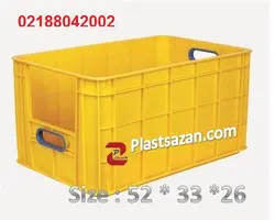 جعبه صنعتی پلاستیکی 26*33*52