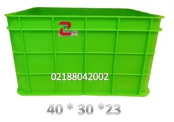 جعبه پلاستیکی صنعتی 23 * 30 * 40