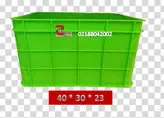 جعبه پلاستیکی صنعتی 23 * 30 * 40