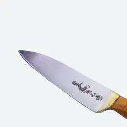 چاقو دم دستی مژده دسته چوبی | فروشگاه چاقوی مرادی