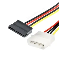 كابل برق ساتا سیم تبدیل برق 4 پین به ساتا