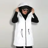 پافر زنانه پافر دخترانه مدل مموری رنگ سفید(ارسال رایگان)