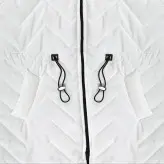 پافر زنانه پافر دخترانه مدل مموری رنگ سفید(ارسال رایگان)