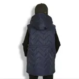 پافر زنانه پافر دخترانه مدل مموری رنگ سورمه ای(ارسال رایگان)