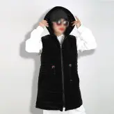 پافر زنانه پافر دخترانه مدل سیلیکونی رنگ مشکی(ارسال رایگان)