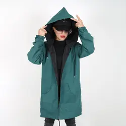 بارانی زنانه بارانی دخترانه دورو جنس میکرو رنگ یشمی (ارسال رایگان)