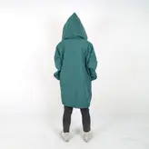 بارانی زنانه بارانی دخترانه دورو جنس میکرو رنگ یشمی (ارسال رایگان)