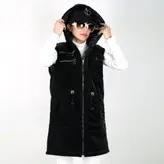 پافر زنانه پافر دخترانه مدل سیلیکونی دوزیپ رنگ مشکی (ارسال رایگان)