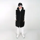 پافر زنانه پافر دخترانه مدل سیلیکونی ساده رنگ مشکی (ارسال رایگان)