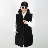 پافر زنانه پافر دخترانه مدل سیلیکونی ساده رنگ مشکی (ارسال رایگان)