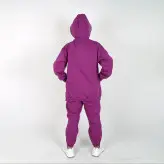 ست هودی و شلوار مدل جیب دار رنگ بنفش(ارسال رایگان)