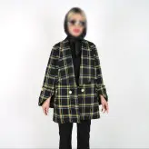 مانتو کتی مانتو پاییزه مدل راز رنگ مشکی زرد(ارسال رایگان)