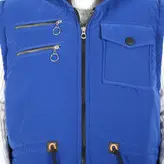 پافر زنانه پافر دخترانه مدل سیلیکونی دوزیپ رنگ آبی (ارسال رایگان)