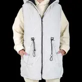 پافر زنانه پافر دخترانه مدل موجی سیلیکونی رنگ سفید (ارسال رایگان)