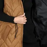 پافر زنانه پافر دخترانه مدل مموری رنگ قهوه ای(ارسال رایگان)