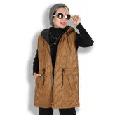 پافر زنانه پافر دخترانه مدل مموری رنگ قهوه ای(ارسال رایگان)