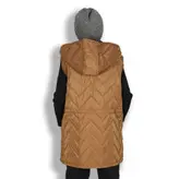 پافر زنانه پافر دخترانه مدل مموری رنگ قهوه ای(ارسال رایگان)