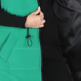 پافر زنانه پافر دخترانه مدل سیلیکونی رنگ سبز(ارسال رایگان)