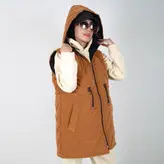 پافر زنانه پافر دخترانه مدل موجی سیلیکونی رنگ نارنجی (ارسال رایگان)