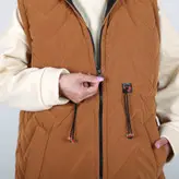 پافر زنانه پافر دخترانه مدل موجی سیلیکونی رنگ نارنجی (ارسال رایگان)