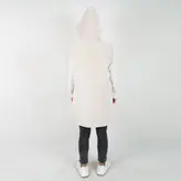 پافر زنانه پافر دخترانه مدل سیلیکونی دوزیپ رنگ سفید (ارسال رایگان)