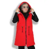 پافر زنانه پافر دخترانه مدل سیلیکونی رنگ قرمز(ارسال رایگان)