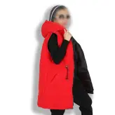 پافر زنانه پافر دخترانه مدل سیلیکونی رنگ قرمز(ارسال رایگان)