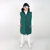 پافر زنانه پافر دخترانه مدل سیلیکونی ساده رنگ یشمی (ارسال رایگان)