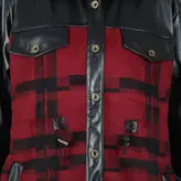 شکت چهارخانه زنانه مدل سپیا رنگ قرمز (ارسال رایگان)