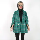 مانتو کتی مانتو پاییزه مدل راز رنگ سبز(ارسال رایگان)