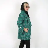 مانتو کتی مانتو پاییزه مدل راز رنگ سبز(ارسال رایگان)