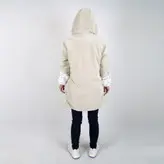 کاپشن زنانه کاپشن دخترانه مدل حلیا رنگ شیری (ارسال رایگان)