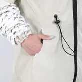 کاپشن زنانه کاپشن دخترانه مدل حلیا رنگ شیری (ارسال رایگان)