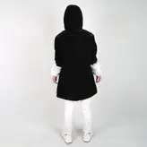 کاپشن زنانه کاپشن دخترانه مدل حلیا رنگ مشکی (ارسال رایگان)