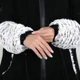 کاپشن زنانه کاپشن دخترانه مدل حلیا رنگ مشکی (ارسال رایگان)