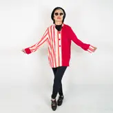 تونیک زنانه جنس ساتن رنگ سرخابی (ارسال رایگان)