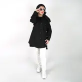 تونیک زنانه مدل ریش ریش رنگ مشکی (ارسال رایگان)