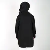 تونیک زنانه مدل ریش ریش رنگ مشکی (ارسال رایگان)