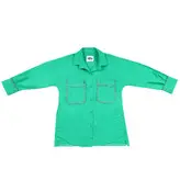 تونیک زنانه مدل ریش ریش رنگ سبز (ارسال رایگان)