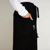 شلوار دامنی رنگ مشکی (ارسال رایگان)