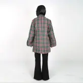 مانتو کتی مانتو پاییزه مدل راز رنگ یشمی(ارسال رایگان)