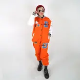 ست سویشرت زنانه ست سویشرت مردانه مدل دی رنگ نارنجی (ارسال رایگان)