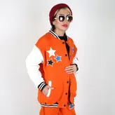 ست سویشرت زنانه ست سویشرت مردانه مدل دی رنگ نارنجی (ارسال رایگان)