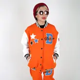 ست سویشرت زنانه ست سویشرت مردانه مدل دی رنگ نارنجی (ارسال رایگان)