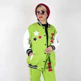 ست سویشرت زنانه ست سویشرت مردانه مدل دی رنگ سبزروشن (ارسال رایگان)