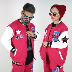 ست سویشرت زنانه ست سویشرت مردانه مدل دی رنگ سرخابی (ارسال رایگان)